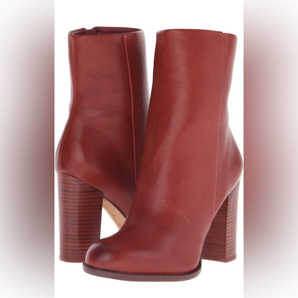 Sam Edelman Leather ‘ Reyes’ zip up boot
